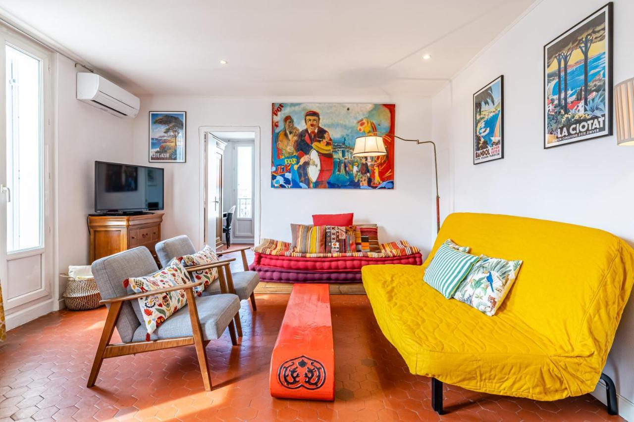 Apartmán Balcon Filant, Vue 180, Store, Netflix, Clim ,Ascenseur, T2, Acces Avec Code Marseille Exteriér fotografie